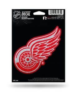 Detroit Red Wings Glitter Die-Cut Decal