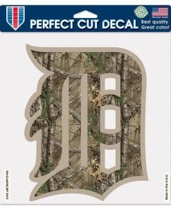 Detroit Tigers MLB 8″x8″ Perfect Cut Camo Decal