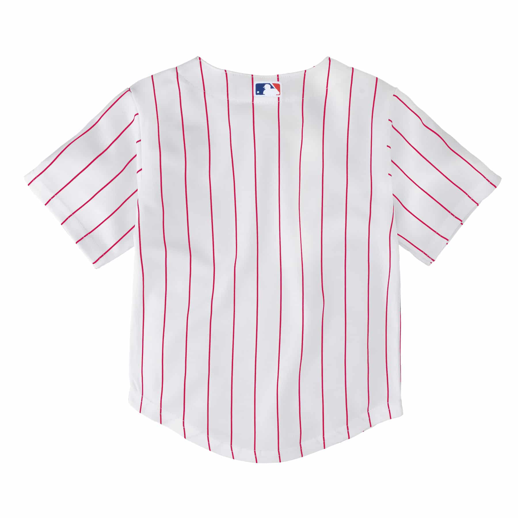 Philadelphia Phillies Baby White Home Pinstriped Jersey - Detroit Game Gear