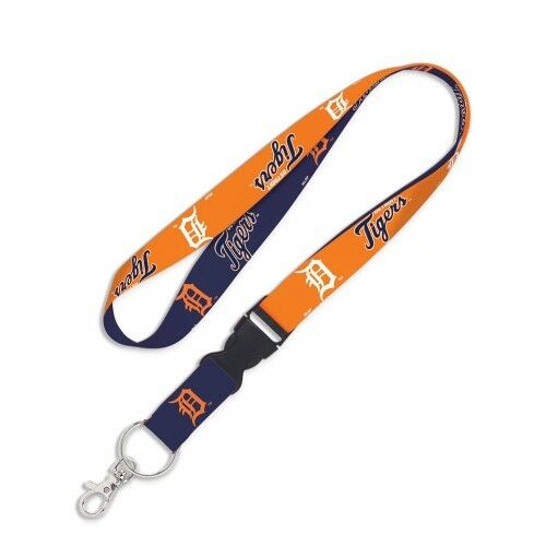 Detroit Tigers MLB Two-Sided Breakaway Lanyard with Key Ring