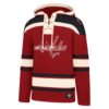 Washington Capitals Men's 47 Brand Red Pullover Jersey Hoodie