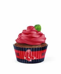Boston Red Sox Baking Cups Large