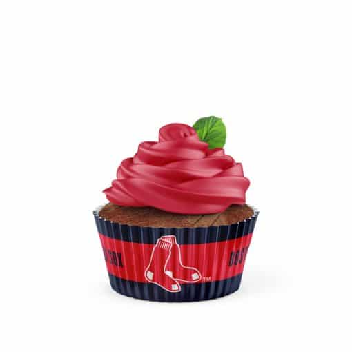 Boston Red Sox Baking Cups Large