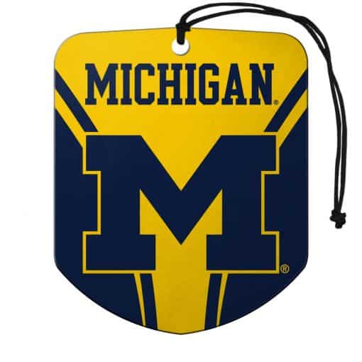 Michigan Wolverines NCAA 2 Pack Air Freshener Set