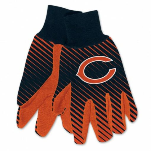 Chicago Bears Two Tone Adult Size Gloves