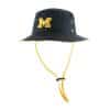 Michigan Wolverines 47 Brand Navy Kirby Bucket Hat