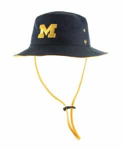 Michigan Wolverines 47 Brand Navy Kirby Bucket Hat