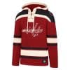 Washington Capitals Men's 47 Brand Red Vintage Pullover Jersey Hoodie