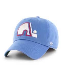 Quebec Nordiques 47 Brand Vintage Blue Raz Franchise Fitted Hat