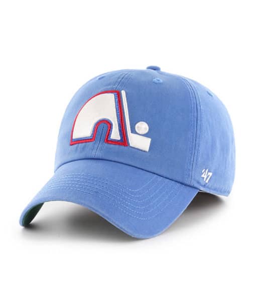 Quebec Nordiques 47 Brand Vintage Blue Raz Franchise Fitted Hat