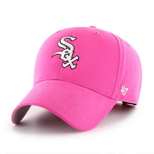 Chicago White Sox YOUTH 47 Brand Pink MVP Adjustable Hat