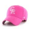 Colorado Rockies YOUTH 47 Brand Pink MVP Adjustable Hat