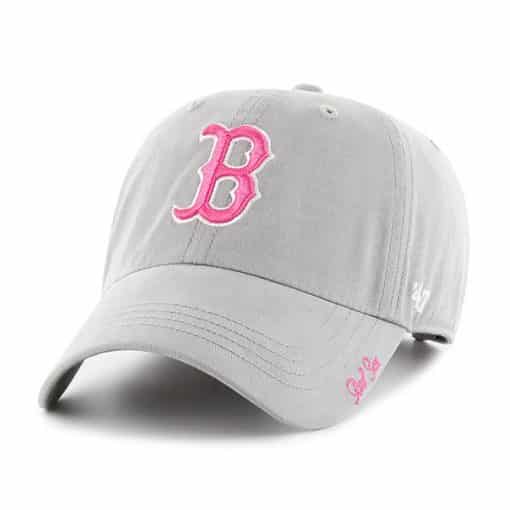 Boston Red Sox Women's 47 Brand Gray Miata Adjustable Hat