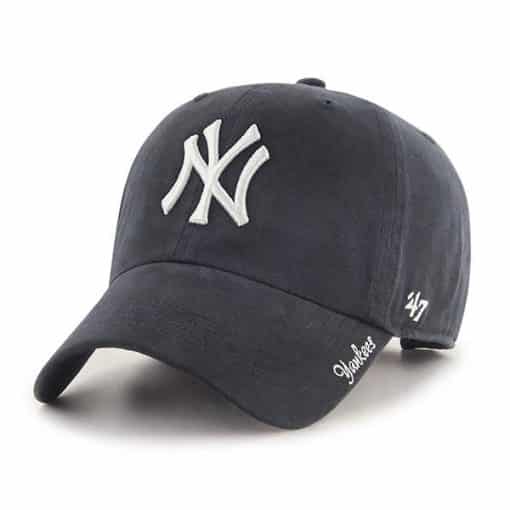 New York Yankees Women's 47 Brand Navy Miata Clean Up Adjustable Hat