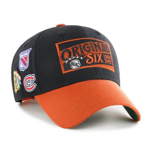 Original Six 47 Brand Black Two Tone MVP Adjustable Hat