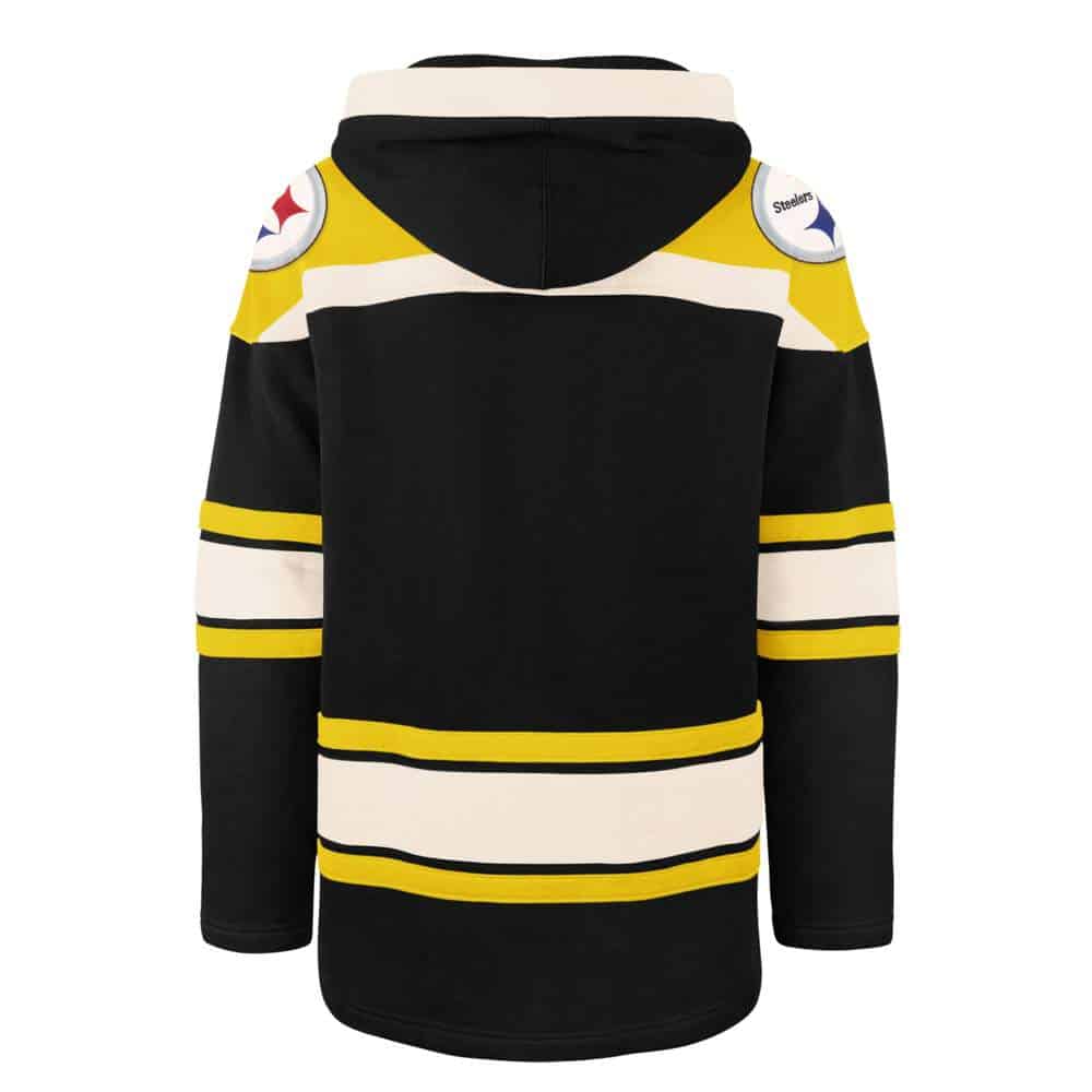 Pittsburgh Steelers Men's 47 Brand Logo Black Pullover Jersey