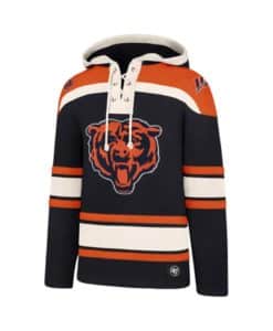 Chicago Bears Men's 47 Brand Navy Jersey Hoodie