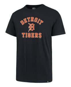 Detroit Tigers Men's 47 Brand Navy Rival T-Shirt Tee