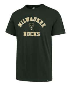 Milwaukee Bucks Men's 47 Brand Dark Green Rival T-Shirt Tee