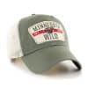 Minnesota Wild 47 Brand Vintage Green Crawford Clean Up Adjustable Hat