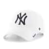 New York Yankees Women's 47 Brand Sparkle White Clean Up Adjustable Hat
