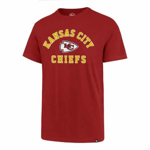 Kansas City Chiefs Men's 47 Brand Red Super Rival T-Shirt Tee