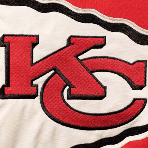 Kansas City Chiefs Men's 47 Brand Red Pullover Jersey Hoodie - Image 2