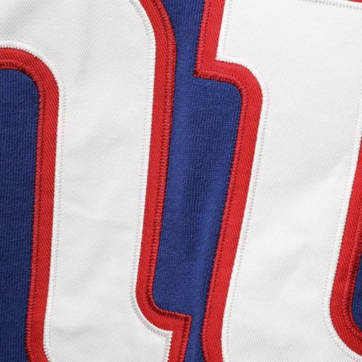 New York Giants Men's 47 Brand Blue Pullover Jersey Hoodie - Image 2