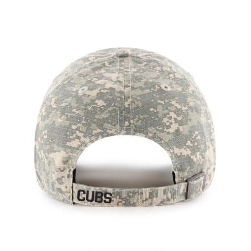 Chicago Cubs 47 Brand Digital Camo Clean Up Adjustable Hat - Image 2