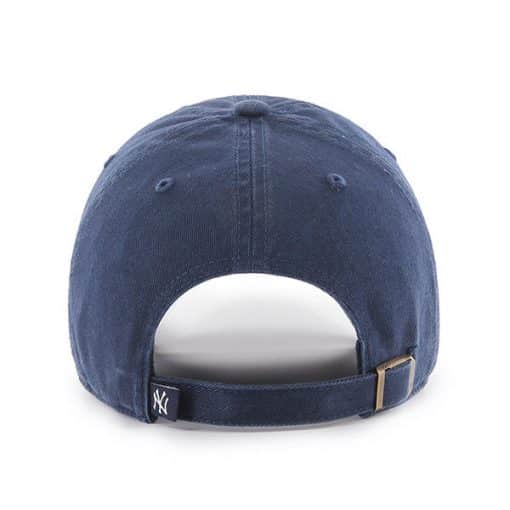 New York Yankees Red White & Blue 47 Brand Navy Clean Up Adjustable Hat - Image 2