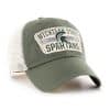 Michigan State Spartans 47 Brand Vintage Green Crawford Mesh Adjustable Hat