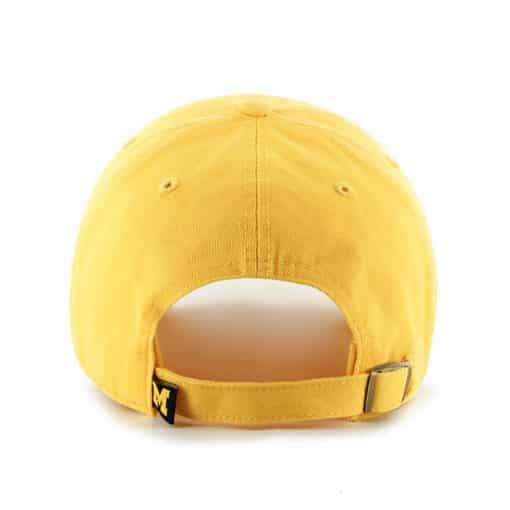 Michigan Wolverines 47 Brand Yellow Clean Up Adjustable Hat - Image 2