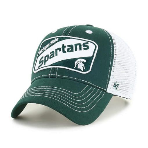 Michigan State Spartans KIDS 47 Brand Green Woodlawn MVP Adjustable Hat