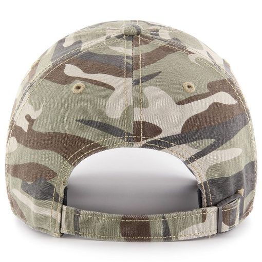 Boston Red Sox Women's 47 Brand Pink Camo Tarpoon Faded Adjustable Hat - Image 2