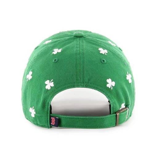 Boston Red Sox 47 Brand Green St Patty's Clean Up Adjustable Hat - Image 2