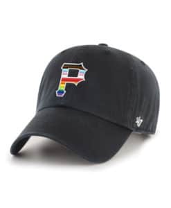 Pittsburgh Pirates Pride 47 Brand Black Clean Up Adjustable Hat