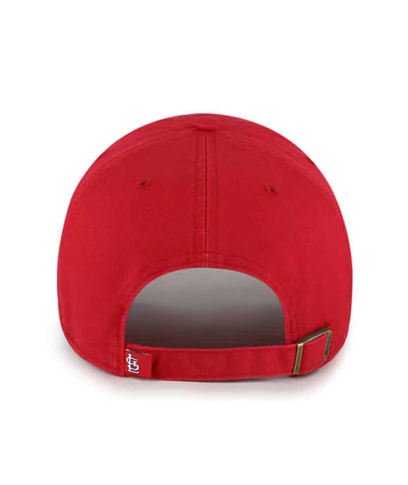 St Louis Cardinals Red Cap 47 Brand Clean Up Adjustable Hat Retro