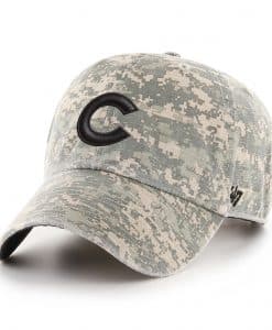 Chicago Cubs 47 Brand Digital Camo Clean Up Adjustable Hat