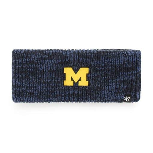 Michigan Wolverines Women's 47 Brand Navy Meeko Headband