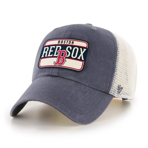 Boston Red Sox 47 Brand Vintage Navy Clean Up Mesh Snapback Hat