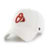 Baltimore Orioles 47 Brand White Clean Up Adjustable Hat