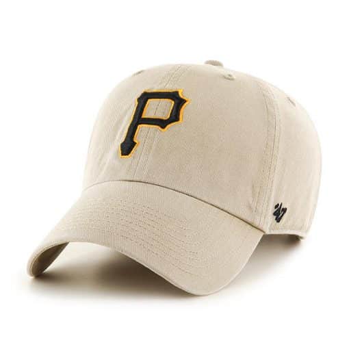 Pittsburgh Pirates 47 Brand Khaki Clean Up Adjustable Hat