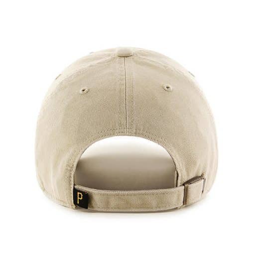 Pittsburgh Pirates 47 Brand Khaki Clean Up Adjustable Hat - Image 2