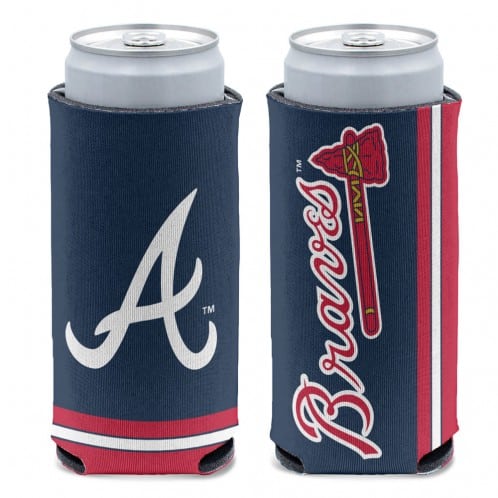 Atlanta Braves Can Cooler Slim Can Design - WinCraft