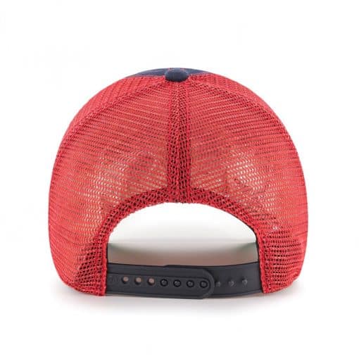 Boston Red Sox 47 Brand Trawler Red Navy Clean Up Adjustable Hat - Image 2