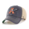 Auburn Tigers 47 Brand Trawler Vintage Navy Clean Up Mesh Snapback Hat