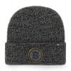 Boston Bruins 47 Brand Black Brain Freeze Cuff Knit Hat - Detroit Game Gear