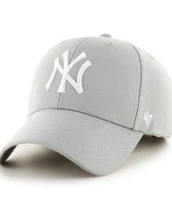 New York Yankees 47 Brand Gray MVP Adjustable Hat