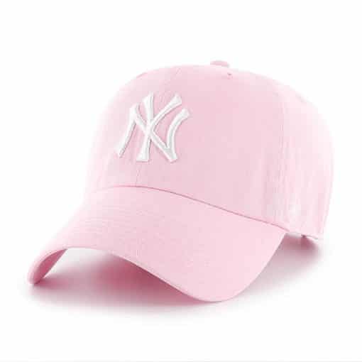 New York Yankees Women's 47 Brand Petal Pink Adjustable Hat