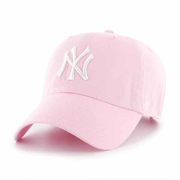 New York Yankees Women's 47 Brand Petal Pink Adjustable Hat Detroit
